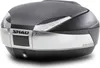 Bauletto moto SHAD SH48 new titanium 48L con schienalino e Anteprima dell’immagine prodotto 4