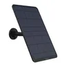 A black solar panel with a mounting bracket, shown against a white background. Podgląd zdjęcia produktu