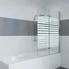 IMPTS 120x140cm Duschwand für Badewanne 2 TLG. Produktbild-Vorschau 1