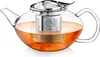 Wilmax Teekanne 1550 ml mit Edelstahlfilter Transparent aus Produktbild-Vorschau 3