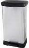 Odpadkový koš Curver Deco Bin Duo 23 l + 23 l stříbrný Voir les images du produit 2