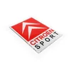 Citroen Sport 3D logo samolepka, 65 x 46 mm Náhled obrázku produktu 2