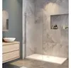 AICA Walk in Dusche 85x200cm 8mm NANO ESG für Duschwand Produktbild-Vorschau 2