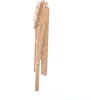 A folded wooden stepladder shown from the side. Podgląd zdjęcia produktu