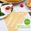 100 Stück Plastik Löffel | Mehrweg Partybesteck | Ideal für Produktbild-Vorschau 3