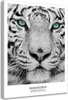 Leinwandbild weißer tiger 60x90 cm Feeby grau wandbild Produktbild-Vorschau 1
