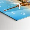 Tulup Glasuhr Wanduhr Küchenuhr Echt-Glas 30x30 cm Modern Produktbild-Vorschau 4