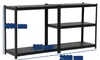 Schwerlastregal 200x100x50 cm - Metallregal - Schwarz Produktbild-Vorschau 15