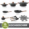 Topfset 15tlg Induktions Töpfe Set mit Produktbild-Vorschau 2