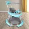 4 in1 Baby Lauflernhilfe,Lauflernwagen Klappbar mit Musik Produktbild-Vorschau 1