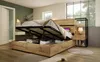 Letto matrimoniale in legno, dimensioni 160 x 200 cm, con Anteprima dell’immagine prodotto 11