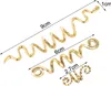 6/28 Teile/Satz Haarschmuck-Set für Damen, Legierung, Produktbild-Vorschau 4