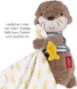Musselin-Schmusetuch Otter – Schnuffeltuch mit Produktbild-Vorschau 3