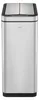 A stainless steel trash can with two compartments. Podgląd zdjęcia produktu