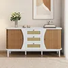 MERAX Sideboard Skandi mit 2 Schiebetüren und 3 Produktbild-Vorschau 10