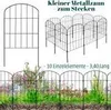 Zaun Gartenzaun Steckzaun Hundezaun Teichzaun für Garten Produktbild-Vorschau 2