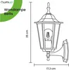 LUMILED Lanterna da parete per esterni Vintage Up 230V Anteprima dell’immagine prodotto 17