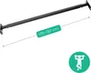 Gamma Klimmzugstange 105-130 cm schwarz wandmontiert Produktbild-Vorschau 3