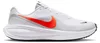 Nike Revolution 8, wit, puur platina, zwart, helderrood - Productafbeelding-voorbeeld 1
