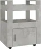 vidaXL Küchenwagen Betongrau 60x45x80 cm Holzwerkstoff Produktbild-Vorschau 1