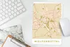 MuchoWow® Mauspad Mousepad Wolfenbüttel - Karte - Stadtplan Produktbild-Vorschau 5