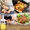 2-in-1-Ölspenderflasche mit Silikonbürste zum Kochen in der Produktbild-Vorschau 3