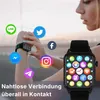 Smartwatch mit Telefonfunktion für Damen & Herren, 1,85 Produktbild-Vorschau 5