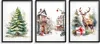 DECOWALLS Poster Set 3 Teile - Weihnachtsposter für Produktbild-Vorschau 2
