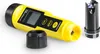 A yellow and black liquid analysis meter with its cap and probe shown separately, set against a white background. Produktbild-Vorschau