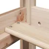 vidaXL Postel z masivu bez matrace 100x200 cm borovice Náhled obrázku produktu 7
