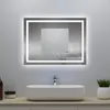 Acezanble Miroir de salle de bain LED 120x80cm, Tricolore + Voir les images du produit 4