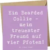 Mr. & Mrs. Panda Grußkarte Spruch Bearded Collie Freund - Produktbild-Vorschau 1
