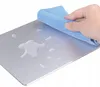 Vortex Aluminium-Mauspad für PC und Apple Magic Mouse, Weiß Produktbild-Vorschau 4