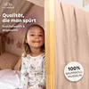 Musselin Hausbett Himmel Kinderzimmer Baumwolle mit Gold Produktbild-Vorschau 2