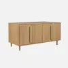 sweeek - Vintage-Sideboard im Holzlook mit 4 Türen, 160 cm Produktbild-Vorschau 1
