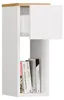 Comodino FALKVILE 1 - bianco / rovere artigianale Anteprima dell’immagine prodotto 4