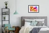 MuchoWow® MuchoWow® Gerahmtes Poster Weltkarte - Farbe - Produktbild-Vorschau 5
