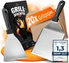 zestaw łopatek do grilla ze stali nierdzewnej flammtal - Podgląd zdjęcia produktu 1