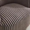 Loungesessel Alma aus Kord drehbar - Taupe Produktbild-Vorschau 4