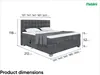 MEBLINI Boxspringbett Elektrisch Verstellbar - Gepolstert Produktbild-Vorschau 7