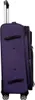 A purple suitcase is shown standing upright on a white background. Produktbild-Vorschau