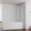 IMPTS Duschwand für Badewanne 140x140cm 3-teilig Faltwand Produktbild-Vorschau 3
