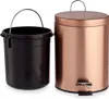 Berilo Treteimer - kupferfarben - 12 l - 40 cm - Metall Produktbild-Vorschau 4