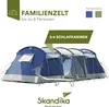 Skandika Tunnelzelt Montana 8 Personen | Camping Zelt Produktbild-Vorschau 8