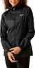 A woman wearing a black hooded jacket. Produktbild-Vorschau