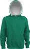 Kariban Kinder Kapuzenshirt Bicolor Produktbild-Vorschau 2