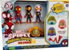 A toy box containing Spidey and Amazing Friends figures and accessories. Podgląd zdjęcia produktu