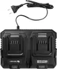HÖGERT TECHNIK Caricabatterie doppio 18 V DUO 8A - Solo per Anteprima dell’immagine prodotto 5