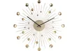 Karlsson - Wanduhr Sunburst - Gold - Ø50cm Produktbild-Vorschau 1