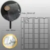 Prophila Collection 10 numismatische Münzhüllen mit roten Produktbild-Vorschau 2
